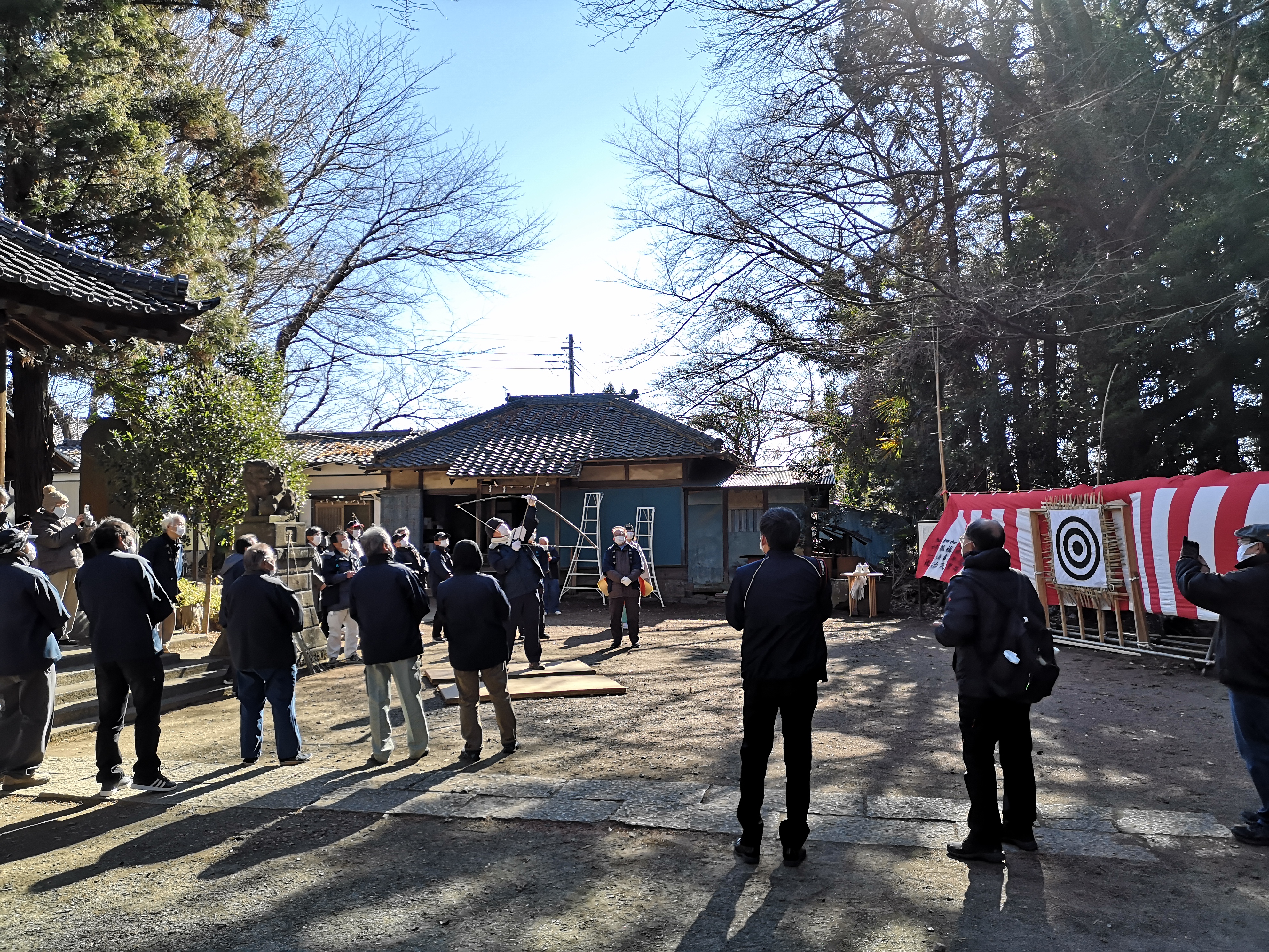 氷川神社【的祭（まといさい）】1/12（木）開催・鴻巣市滝馬室